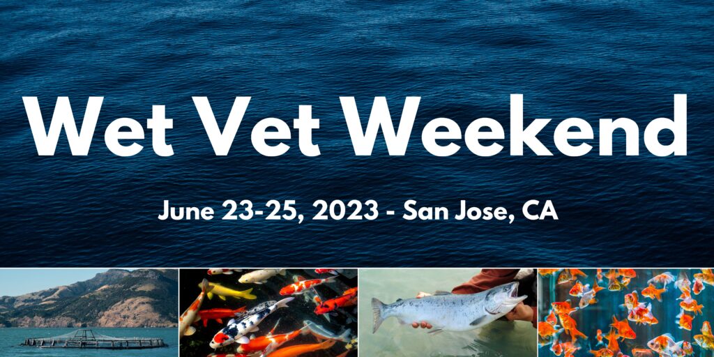 a collage of photos with the words wet vet weekend.